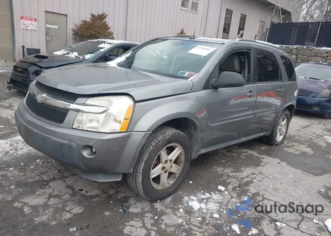 2005 Chevrolet Equinox Lt из США, поврежденный, VIN 2CNDL73FX56138060